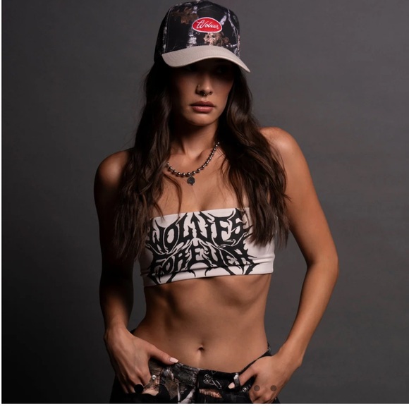 Darc sport METAL "MIA" ENERGY BANDEAU IN PEARL WHITE - Picture 2 of 3